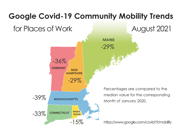 Google Community Mobility Trends 2021